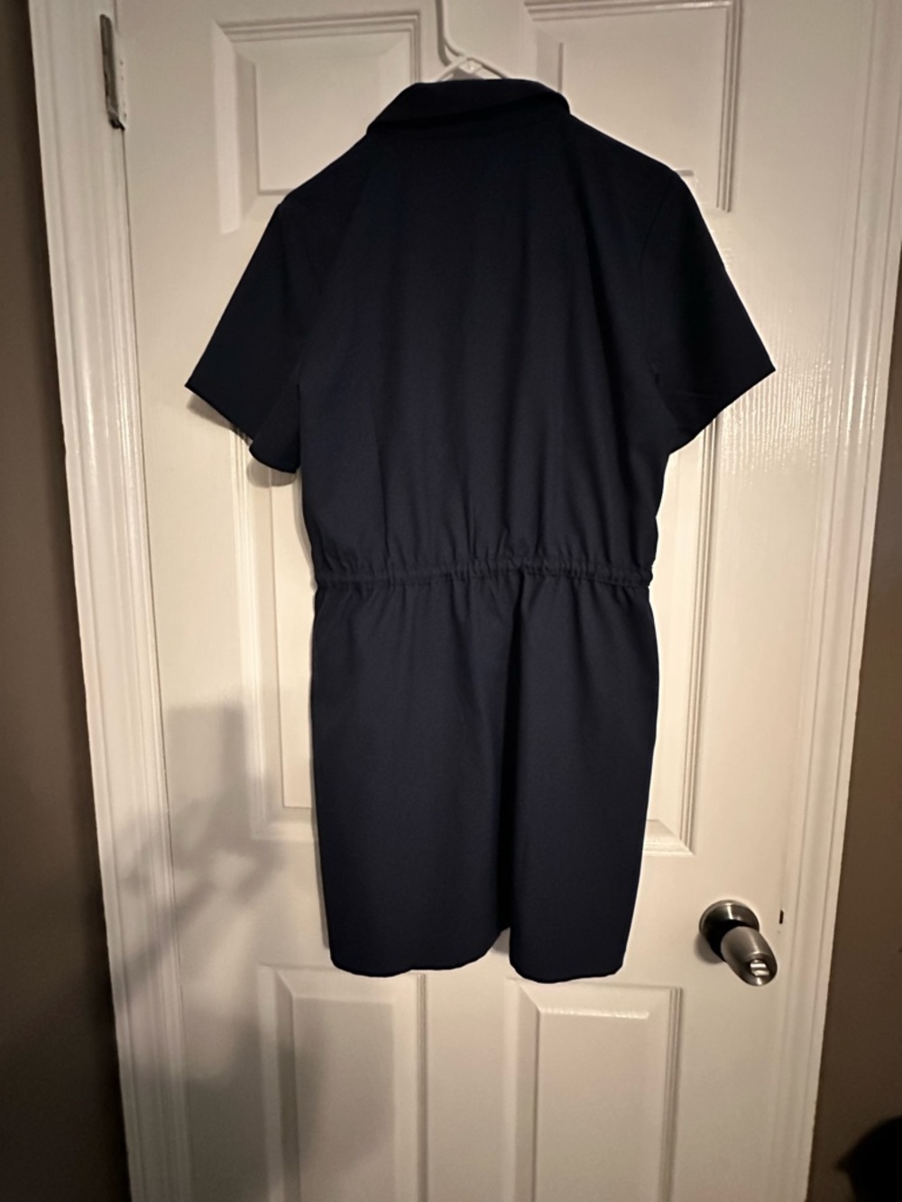 Beyond Yoga Navy Active Zip Dress - Picture 5 of 6